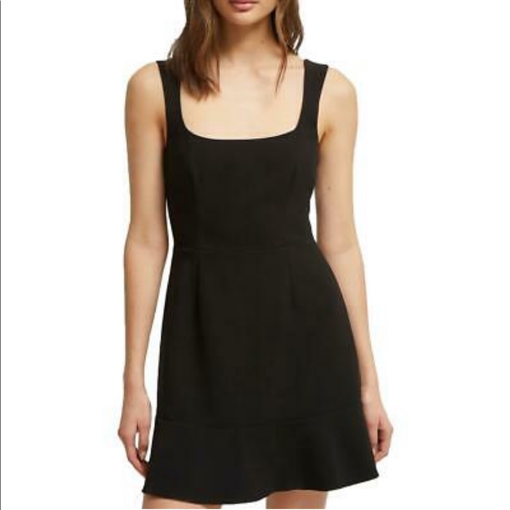 French connection black dress size 4